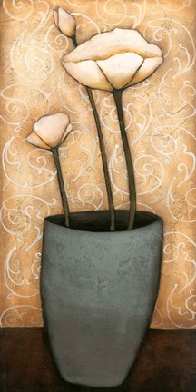 Framed Mon Jardine I Print