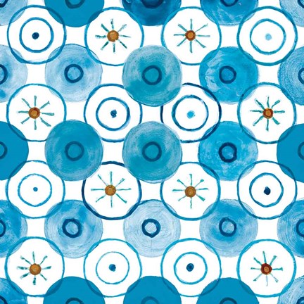 Framed Going Circles I Print