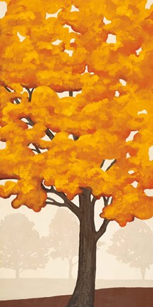 Framed Autumn&#39;s Glory II Print