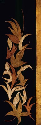 Framed Black Shinwa I Print