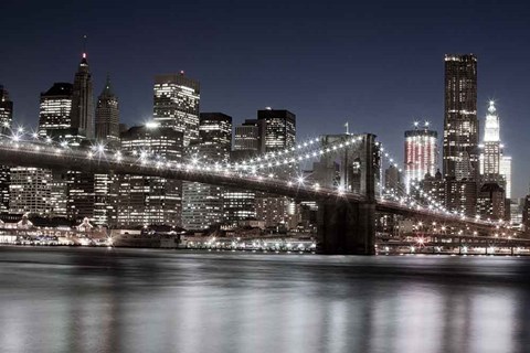 Framed Manhattan Reflections Print