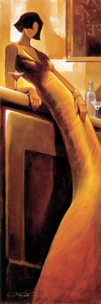 Framed La Seductrice Print