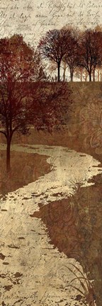 Framed Shades of Autumn II Print