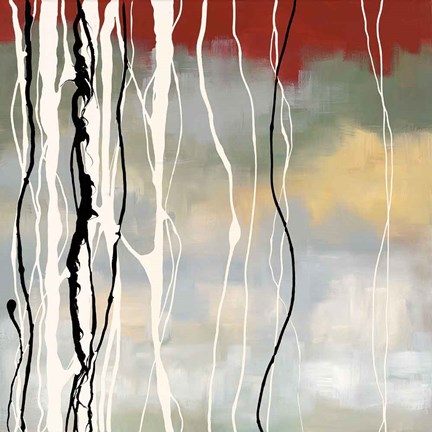 Framed Silver Birch II Print