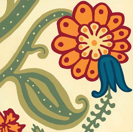 Framed Wallflower I Print