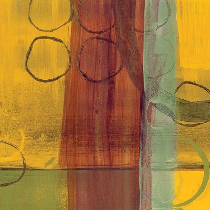 Framed Kaleidoscope Rotations II Print