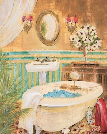 Framed Hidden Oasis III Print