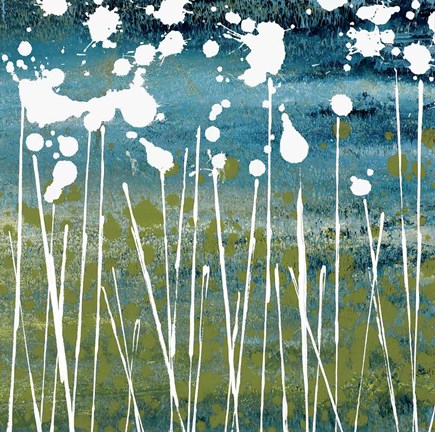 Framed Midnight Blue Print