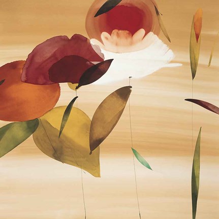 Framed Floral Inspiration II Print