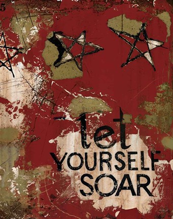 Framed Let Yourself Soar Print