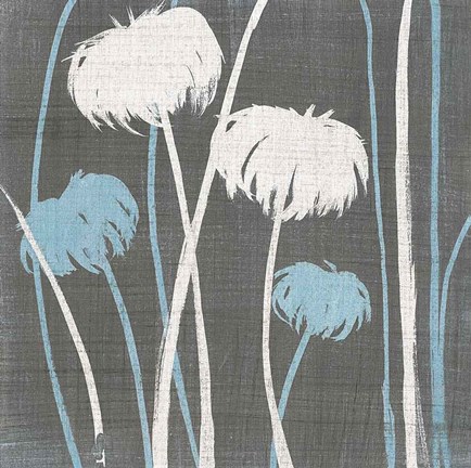 Framed Textile I Print