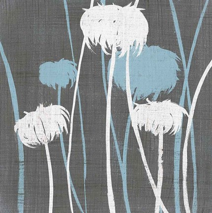 Framed Textile II Print