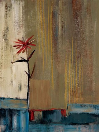 Framed Urban Bloom II Print