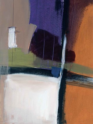 Framed Linear Motion III Print