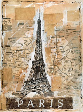 Framed Paris Print