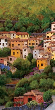 Framed Lago Di Como I Print