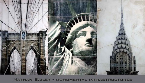 Framed Monumental Infrastructures Print