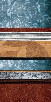 Framed Pillars of Pattern I Print