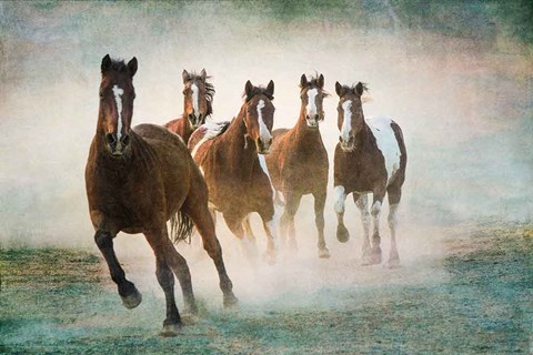 Framed Blaze of Glory Print