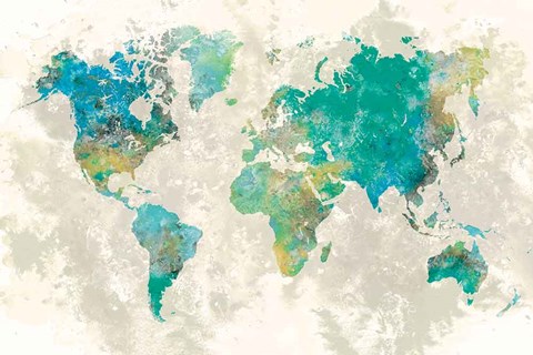 Framed No Borders Print