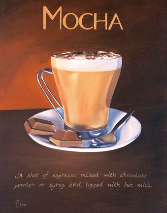 Framed Urban Mocha Print