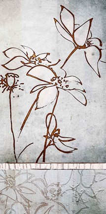 Framed Touch of Spring II Print