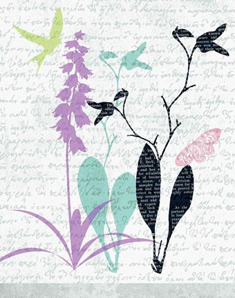 Framed Poems II Print