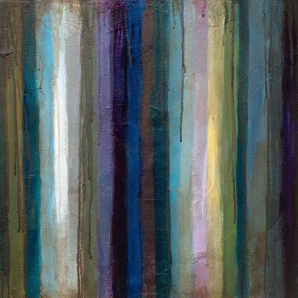 Framed Striations II Print