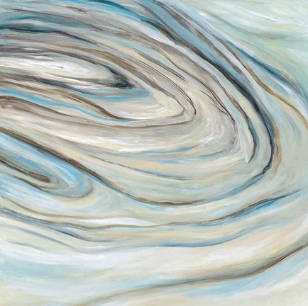 Framed Blue Amethyst Print