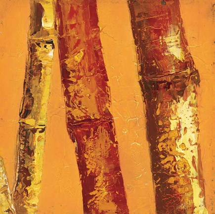 Framed Bamboo Columbia II Print