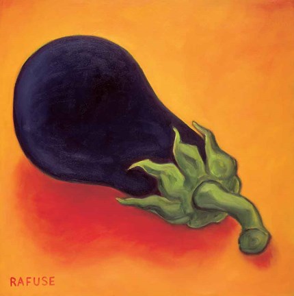 Framed Eggplant Print