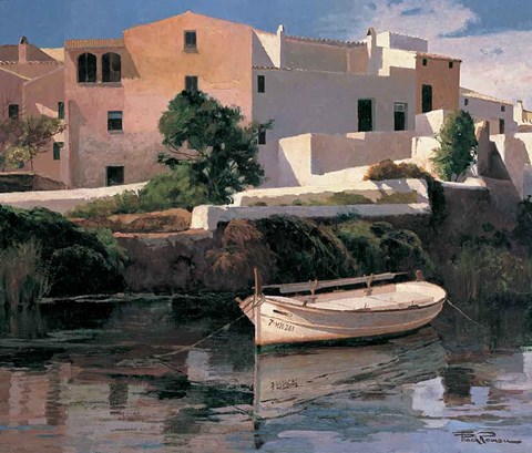 Framed Rincn del Puerto Print