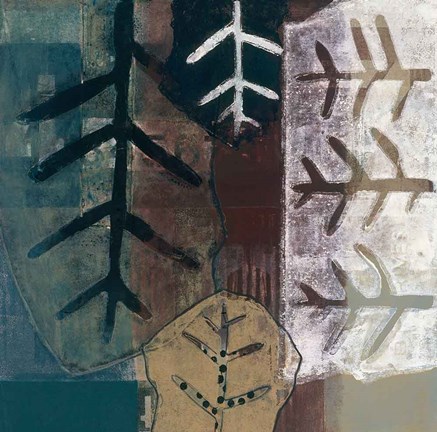 Framed Nature's Trace II Print