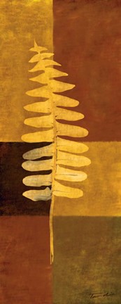 Framed Woodland Impressions I Print