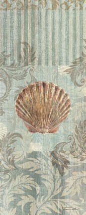 Framed Seaside Heirloom I Print