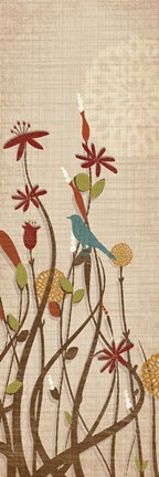 Framed Meadow Fairgrounds II Print