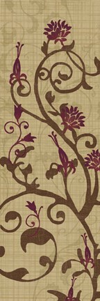 Framed Curly Grass II Print