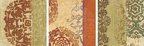 Framed Linen Spice Print