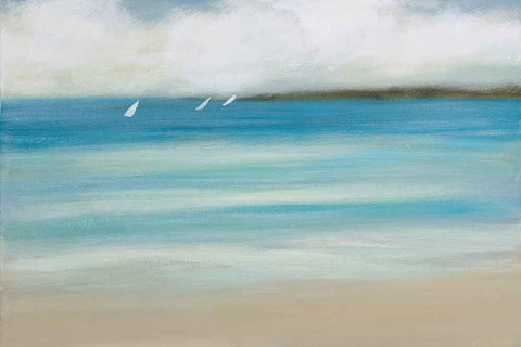 Framed Catching The Breeze Print