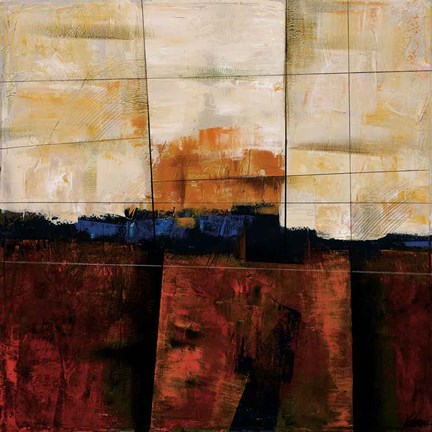 Framed Red Ground Print