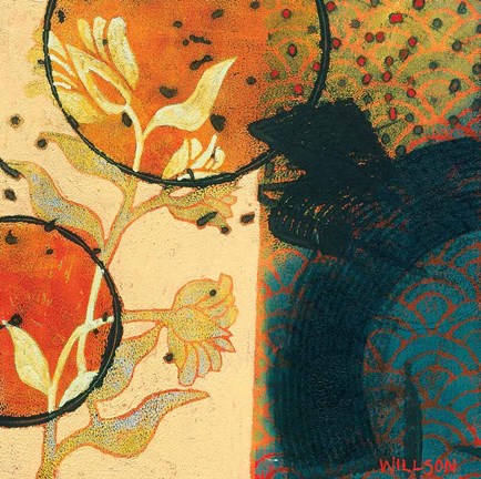 Framed Transparencies II Print