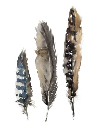 Framed Light Touch I Print