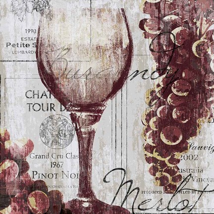 Framed Shades of Red I Print