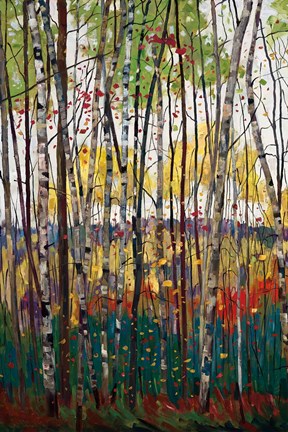 Framed Voile De Montogne Print