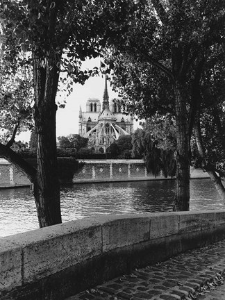Framed Notre Dame Print