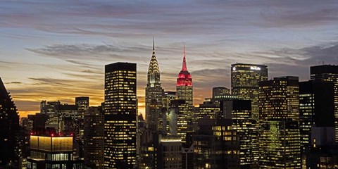 Framed Midtown Manhattan Print