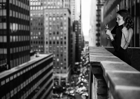 Framed In Manhattan Print