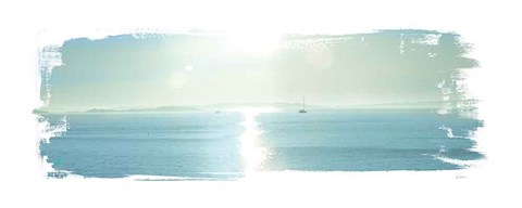 Framed Island Sail Print