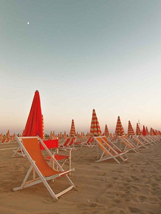 Framed At the Beach III Print