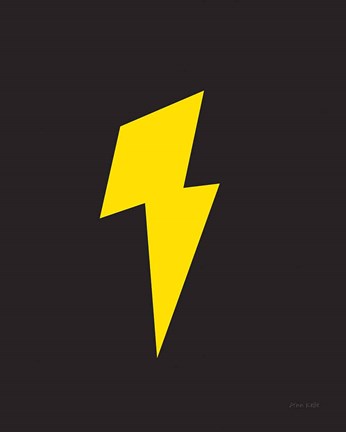 Framed Lightning Print